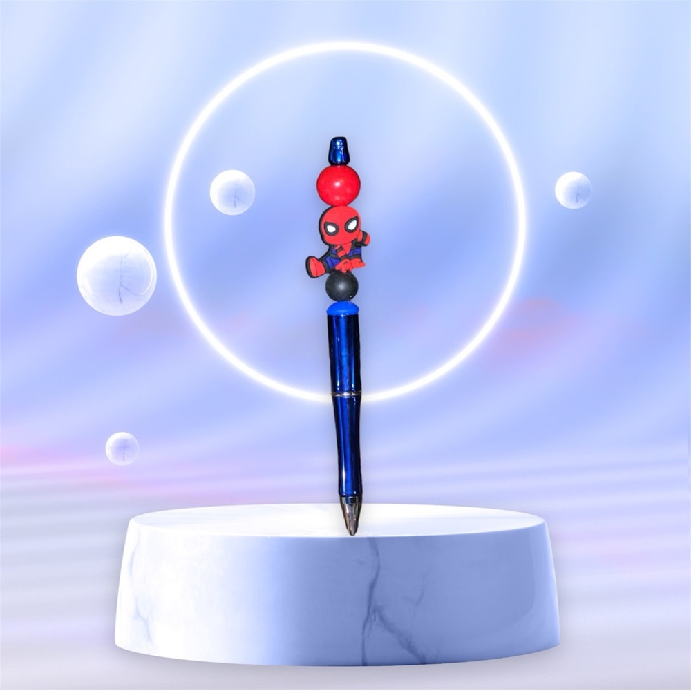Spider Man Beaded Pen